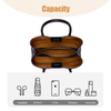 SMALL ELEGANT PREMIUM LEATHER SATCHEL FOR OFFICE LADY