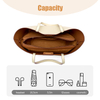 PREMIUM LEATHER TRAVEL TOTE BAG WITH BIG CAPACITY