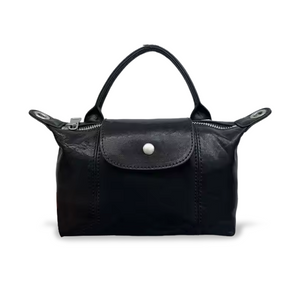 Custom New Mini Leather Dumpling Bag Single Handle Handbag Single Shoulder Messenger Bag Cosmetic Bag Coin Purse