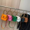 OEM New Spring and Summer Leather Bag Women's Shoulder Bag High-quality Texture Niche Design Light Luxury Retro Mini Saddle Bag