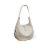 Custom Summer New Niche Design Cowhide Underarm Bag Single Shoulder Bag Handbag Genuine Leather Half Moon Bucket Bag