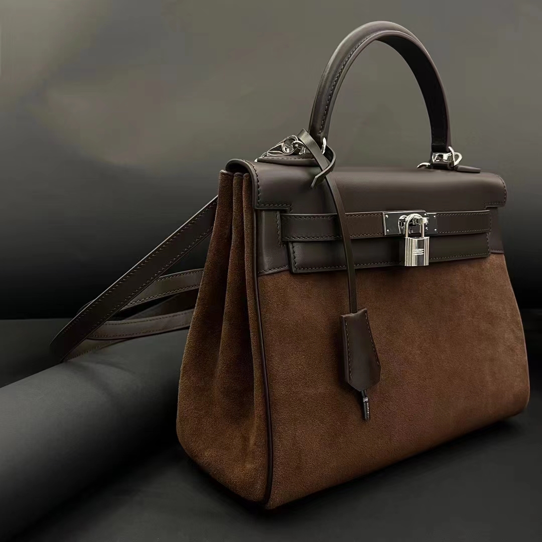 FASHIONABLE LADIES HANDMADE GENUINE LEATHER HANDBAG