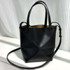  Women's Designer Puzzle Fold Tote Leather Underarm Bag