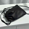 Origami Sling Pouch Soft Genuine Leather Crossbody Bag