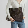 Large Parachute Bag Quality Leather Chain Big Tote Women