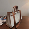 Custom Canvas Buckle Large Tote Bags Handbags for Work