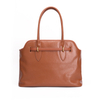 Women's Vintage Genuine Leather Tote Bag With Drawstring Buckle
