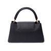 Black Leather Tote Capucines MM Handbag 