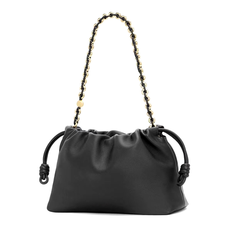 Nappa Leather Top Handle Bag Shoulder Bag