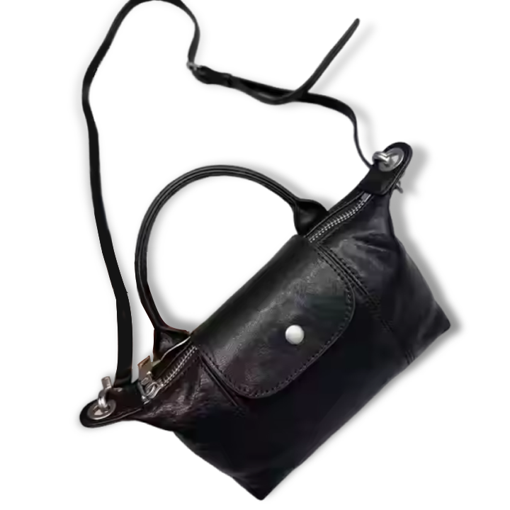 Custom New Mini Leather Dumpling Bag Single Handle Handbag Single Shoulder Messenger Bag Cosmetic Bag Coin Purse