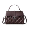 Custom Wholesale 2025 High-end New commutering Genuine Leather Women's Bag Large Capacity Mom Messenger Bag Handbag