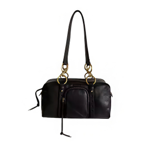 wholesale custom luxury ultra soft genuine leather cross-body bag with Adjustable shoulder strap