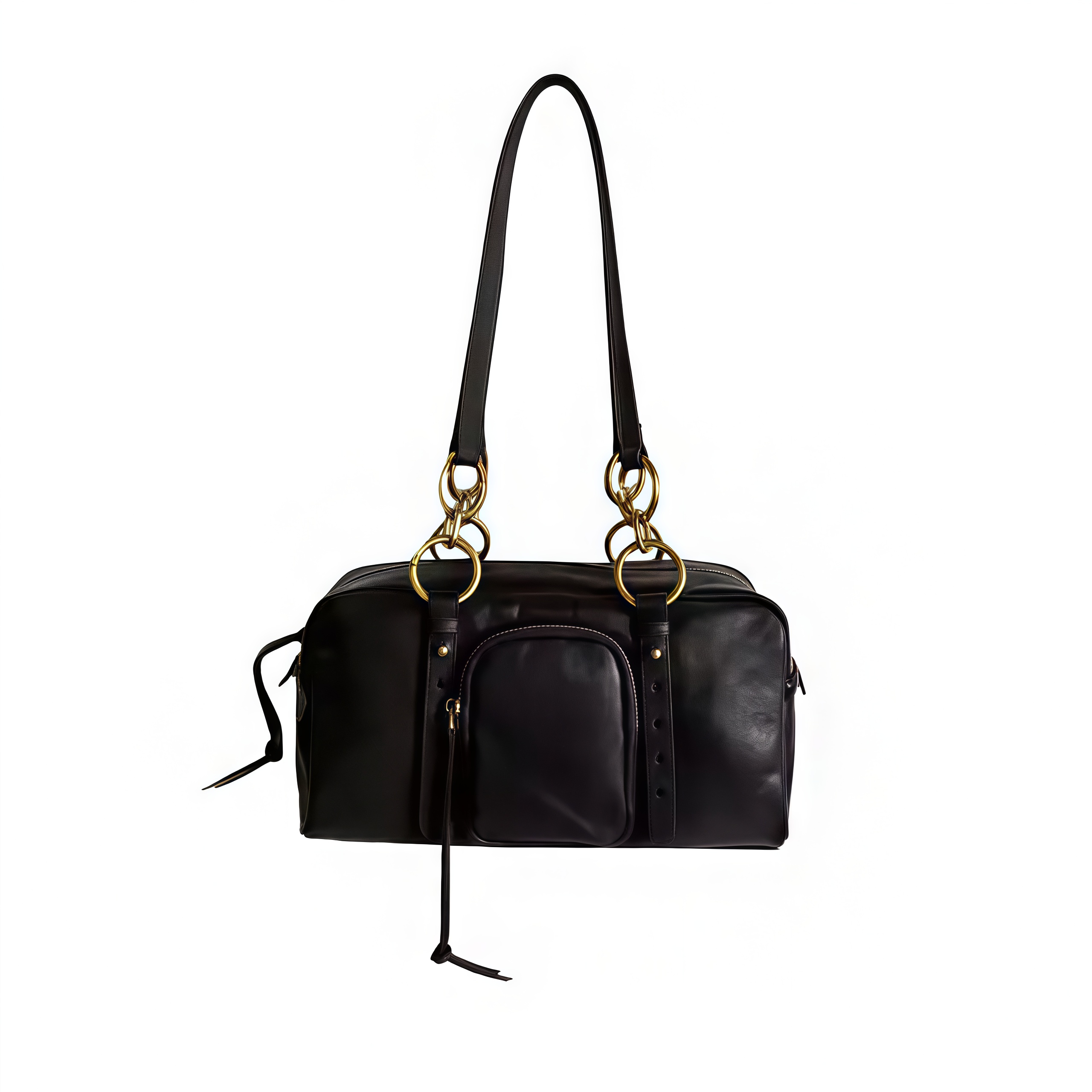 wholesale custom luxury ultra soft genuine leather cross-body bag with Adjustable shoulder strap