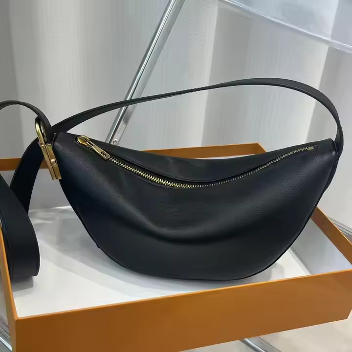 Customizable wholesale Exclusive women brown leather cross-body bag for travel