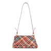  Customization Women's Genuine Leather Woven Shoulder Bag, Women's Crossbody Bag, Colorful Handbag