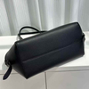 High Quality Cowhide Bowling Bag Women's Handbag