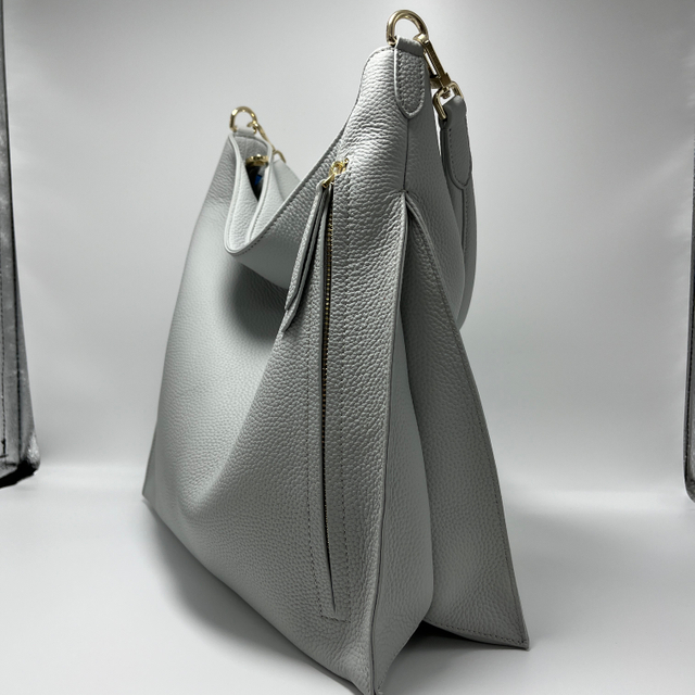 Custom Hobo Shoulder Bag Purse Handbag with Top Leather