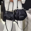 Waterproof Canvas Shoulder Pandora Bag Women's Motorcycle Messenger Bag