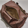Wrinkled Real Leather Handbag Shoulder Bag Purse Tote Bag