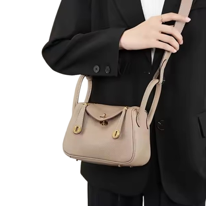 Custom 2025 New Women's Bag Mini Genuine Leather Shoulder Messenger Versatile Small Bag