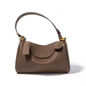 OEM China Suede Box Bag Leather Cowhide Shoulder Bag Stylish Vintage Handbag Leather Women's Bag