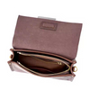 Wholesale Customized Small Purses for Trendy Shoulder Bag Vegan Leather Women Handbags with Double Zipper