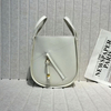 Handcrafted Cow Leather Hammock Slice Tote Bag Versatile and Chic 