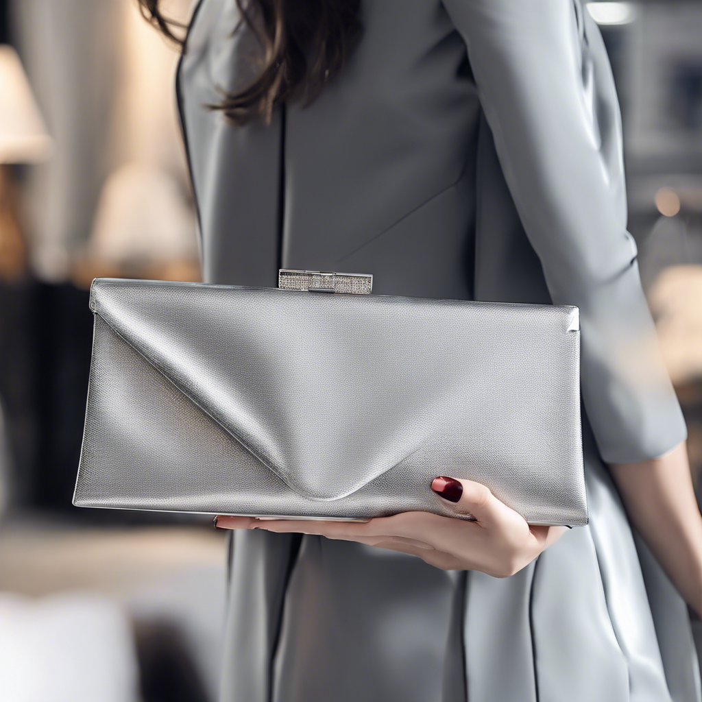 Vintage Silver Clutch Bags for Ladies Wholesale