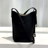 Calfskin Bale Phone Case Lychee Pattern Pocket Bag