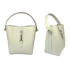 Simple Style Small Bucket Bag Top Handle Crossbody Handbags For Work 