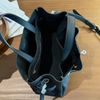 Fashion Multi-colors Metal Lock Tote Bag Genuine Leather Handbags 