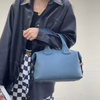 Custom Boston Blue Hands Bag Leather Totes Bag