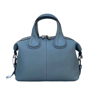 Custom Boston Blue Hands Bag Leather Totes Bag