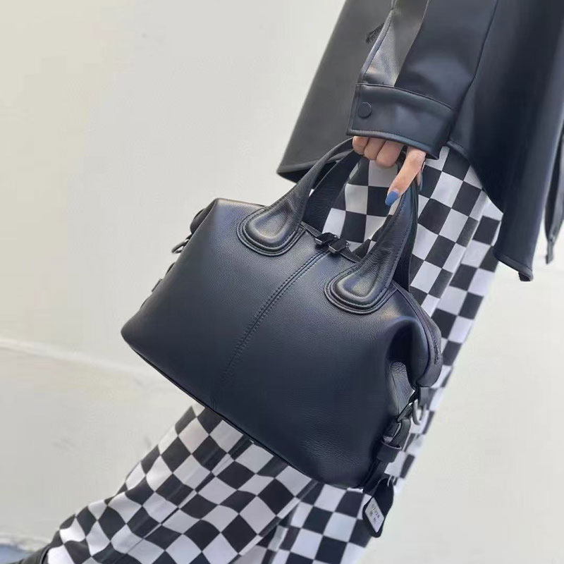Custom Boston Blue Hands Bag Leather Totes Bag