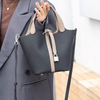 Women's High Quality Genuine Leather Bucket Bag with Lychee Pattern Handbag