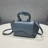 Crafted Sheep Leather Woven Crossbody Bag