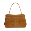Luxury Women' Bags Genuine Leather Brown Suede Totes Bag
