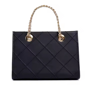 Custom wholesale genuine cowhide low-key high-end essential women shoulder bucket bag for daily commuting