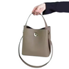 Custom 2025 New Bucket Bag Genuine Leather Women's Bag Single Shoulder Messenger Bag Large Capacity Handbag