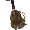 Customized wholesale Retro Pu Leather women Messenger Tote Bag