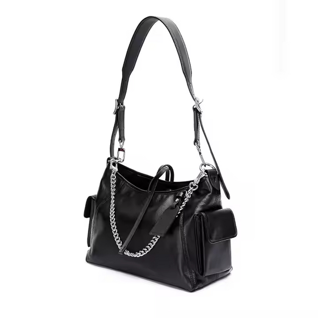 Customizable detachable shoulder strap genuine leather women's handbags used in daily life