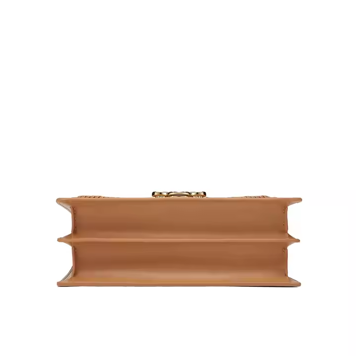 Wholesale China Designer 2025 Fashion Leather Brown Saddle Bag Purse