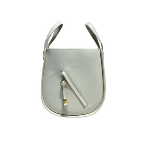 Genuine Cow Leather Hammock Tote Bag Spacious and Durable