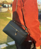 Factory Directly Genuine Leather Extra Pocket Bag Fashion Cross-body Bag For Women