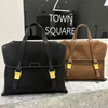 Briefcase Woman 100% Genuine Leather Backpack Tote Bag