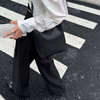 Tangle Small Studded Leather Crossbody Bag With Adjustable Shoulder Strap 