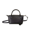 Natural Cowhide Drawstring Nine West Handbags With Bubble Pattern