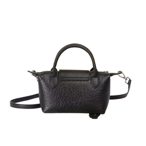 Natural Cowhide Drawstring Nine West Handbags With Bubble Pattern