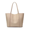 2025 New Large Capacity Genuine Leather Women's Tote Bag Summer Handbag Large Bag Cowhide Work Commuting Shoulder Bag