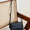 Fashionable Woven Mini Camera Shoulder Bag Luxury Casual Design